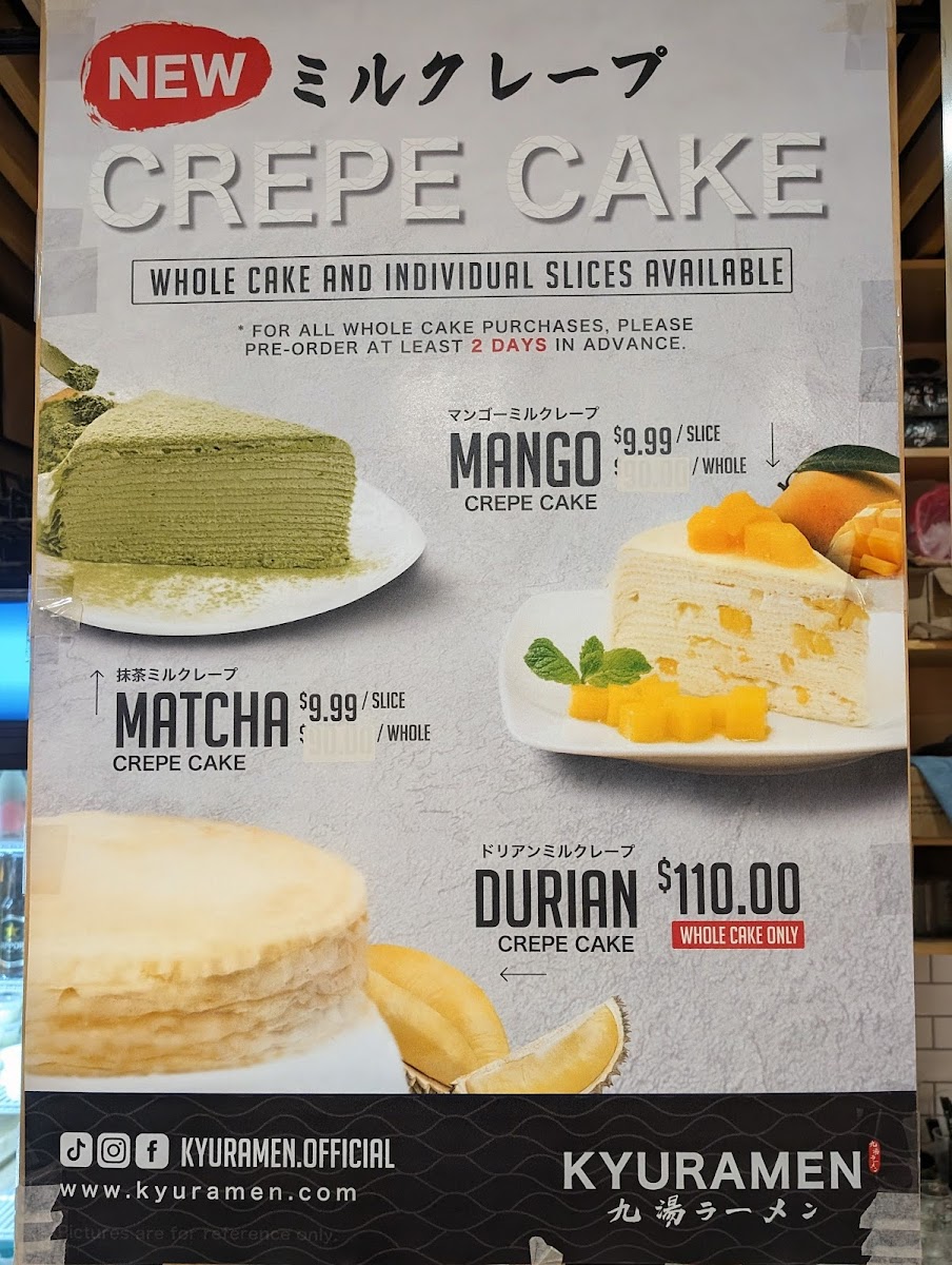 Menu Kyuramen - Eagan-8